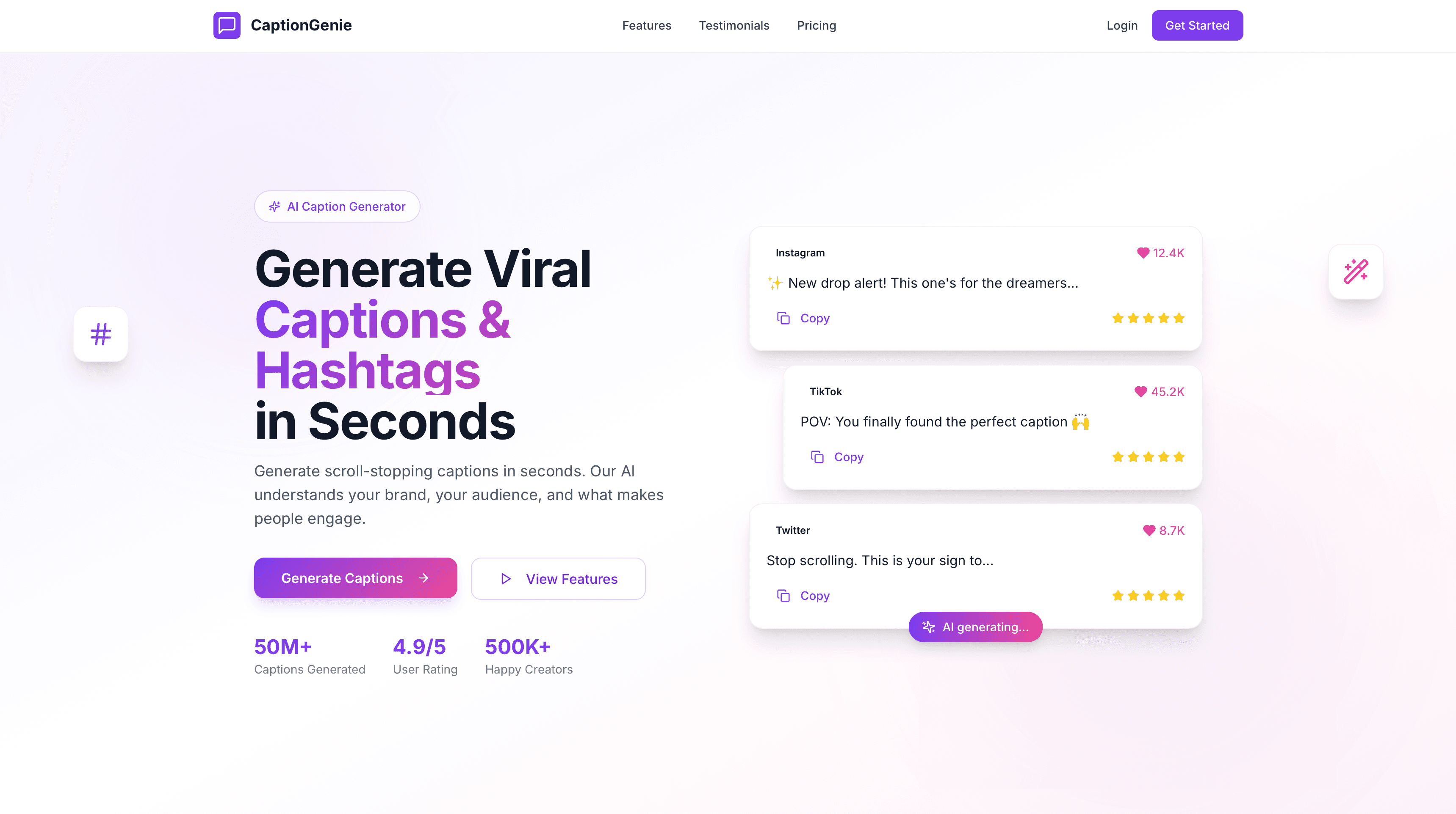 Software Landing Page Preview